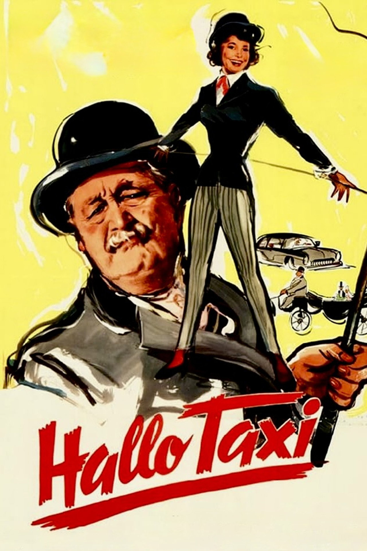 Hallo Taxi filmaffisch