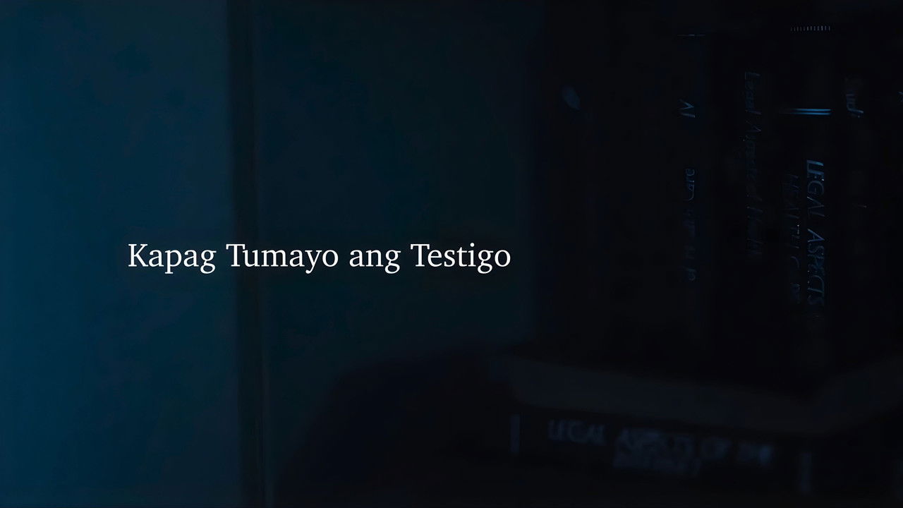 Testimony of the Witness backdrop