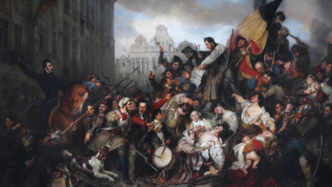 Alain Decaux raconte — Les Belges choisissent la liberté