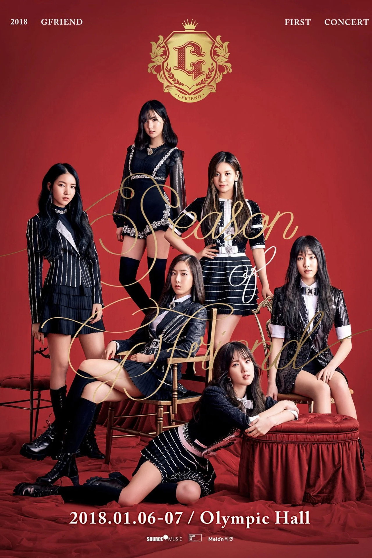 GFRIEND 1st Concert: Season of GFRIEND Backdrop