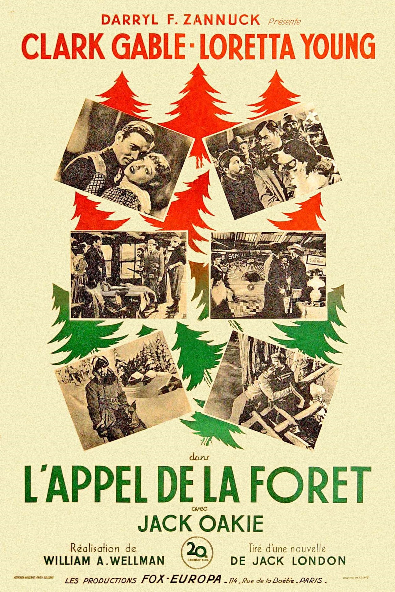 L'Appel de la forêt poster