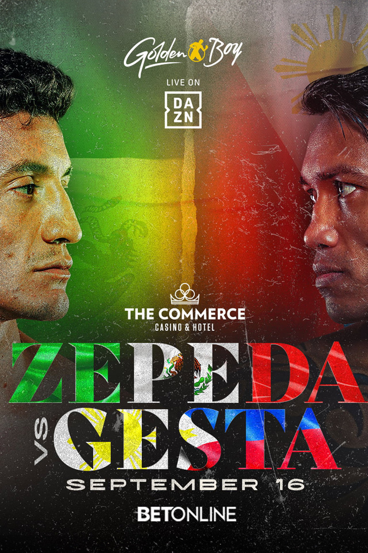William Zepeda vs. Mercito Gesta filmaffisch