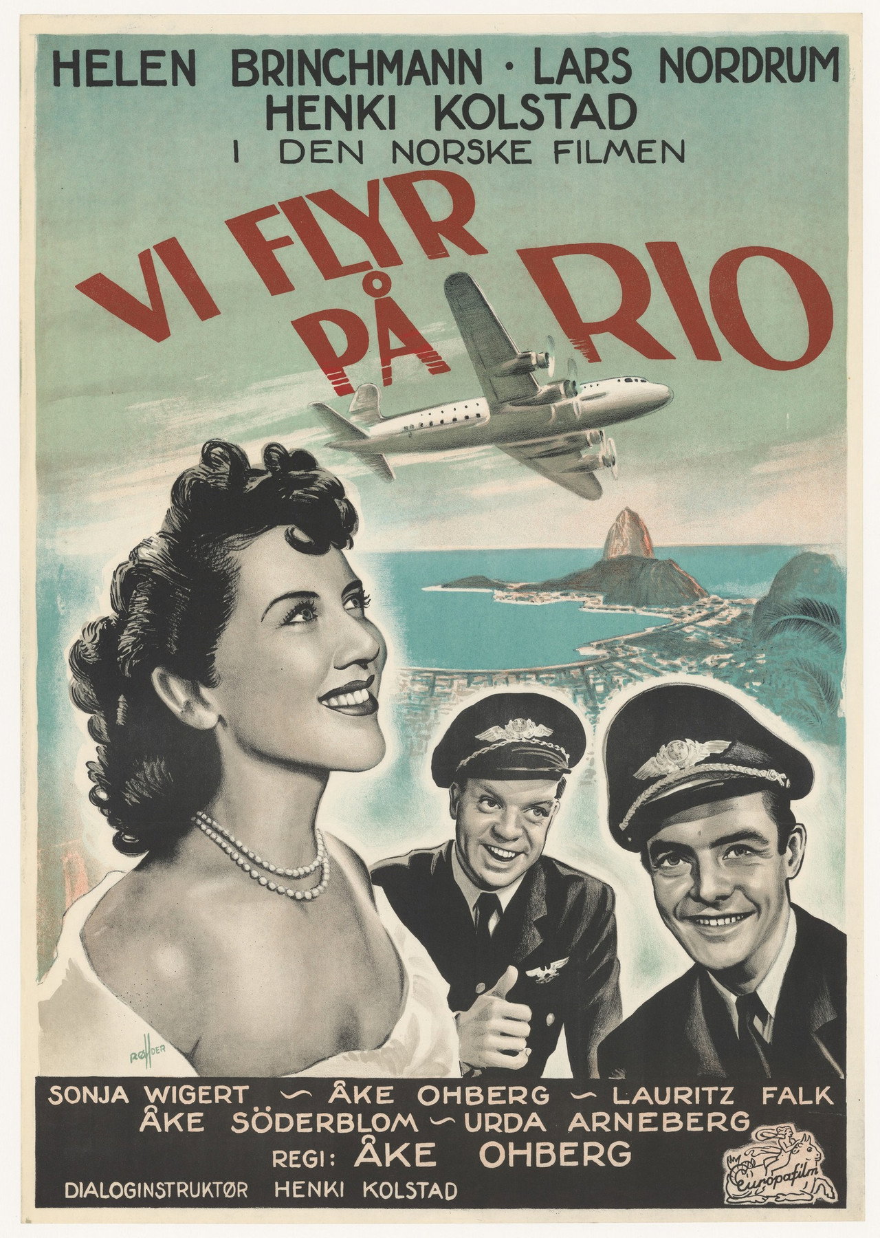 Vi flyger på Rio