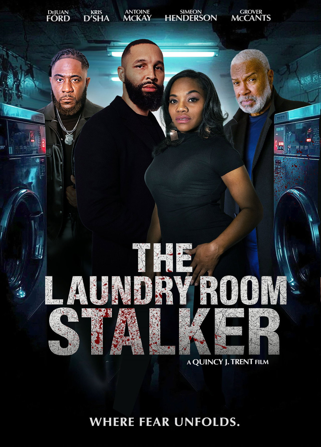 The Laundry Room Stalker Backdrop