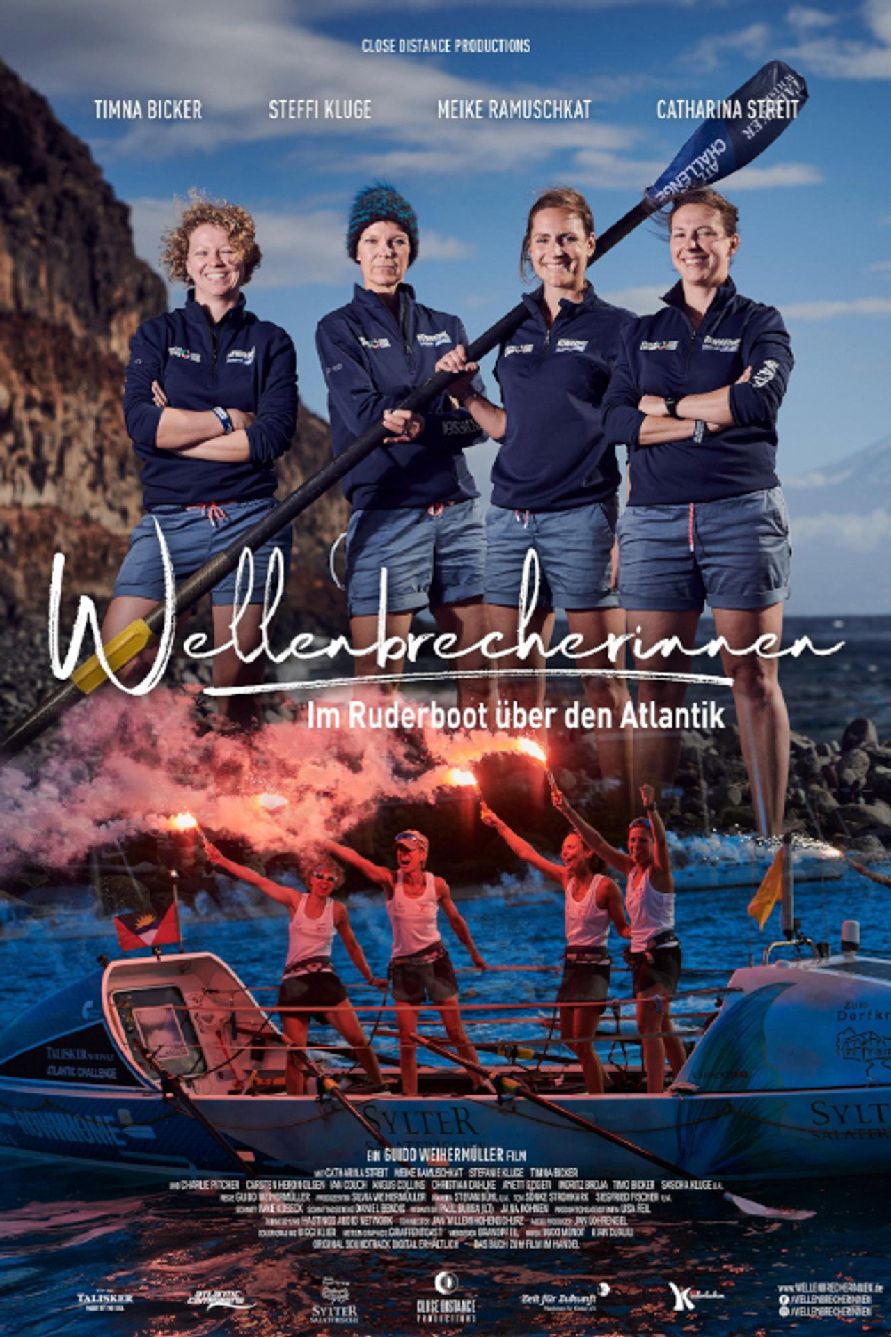 Wellenbrecherinnen - Im Ruderboot über den Atlantik filmaffisch