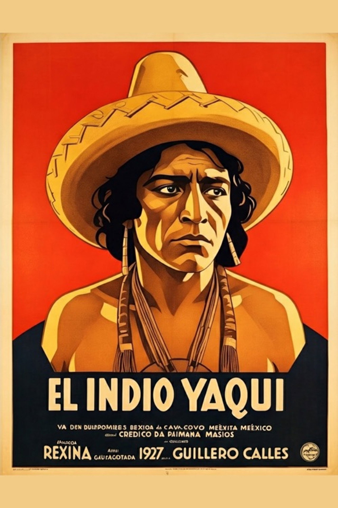 El indio Yaqui filmaffisch