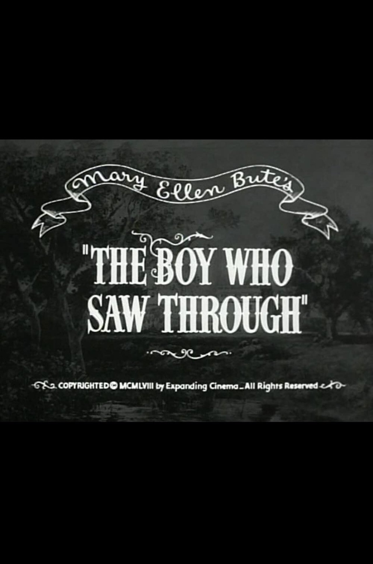 The Boy Who Saw Through The Boy Who Saw Through