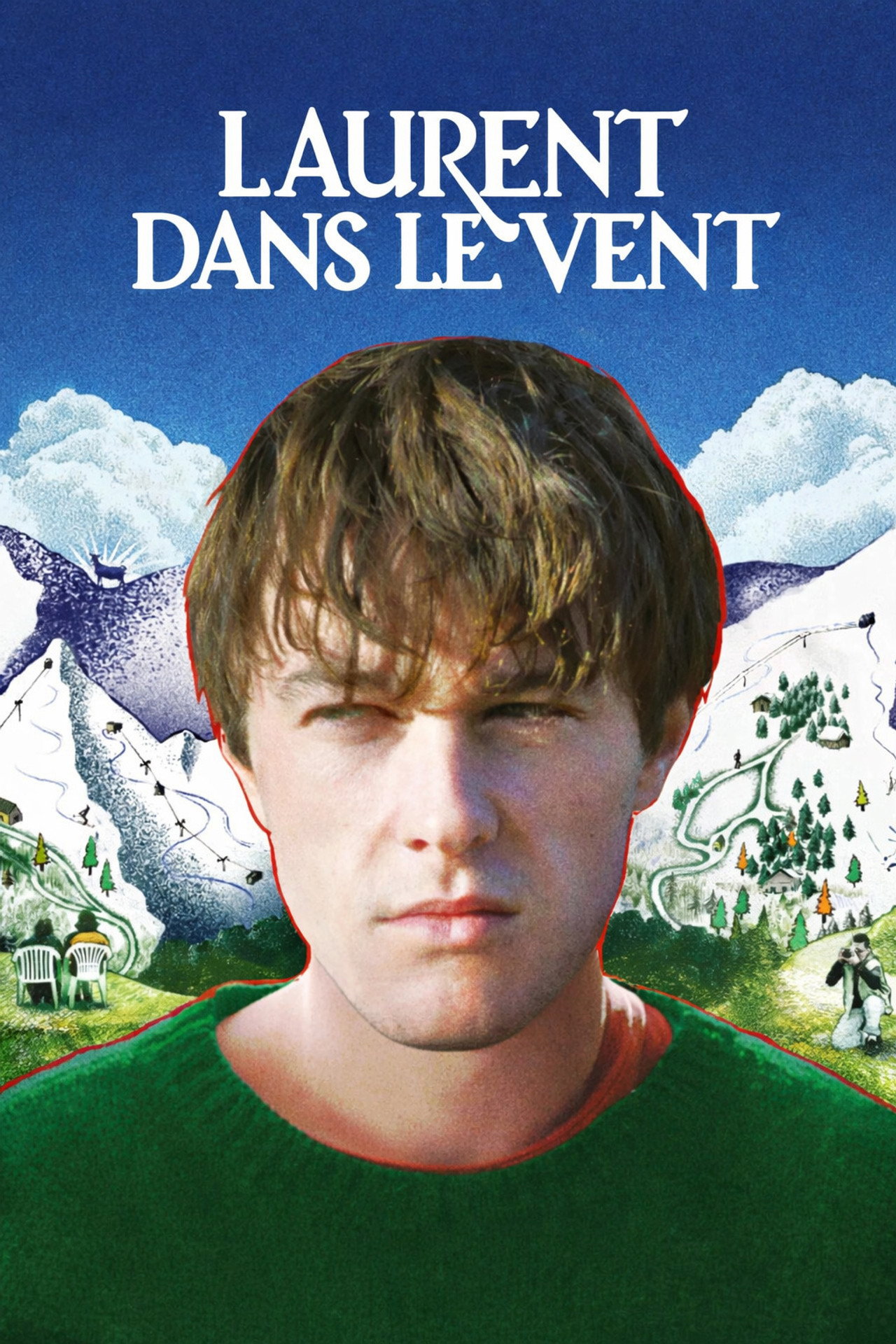 Laurent dans le vent filmaffisch