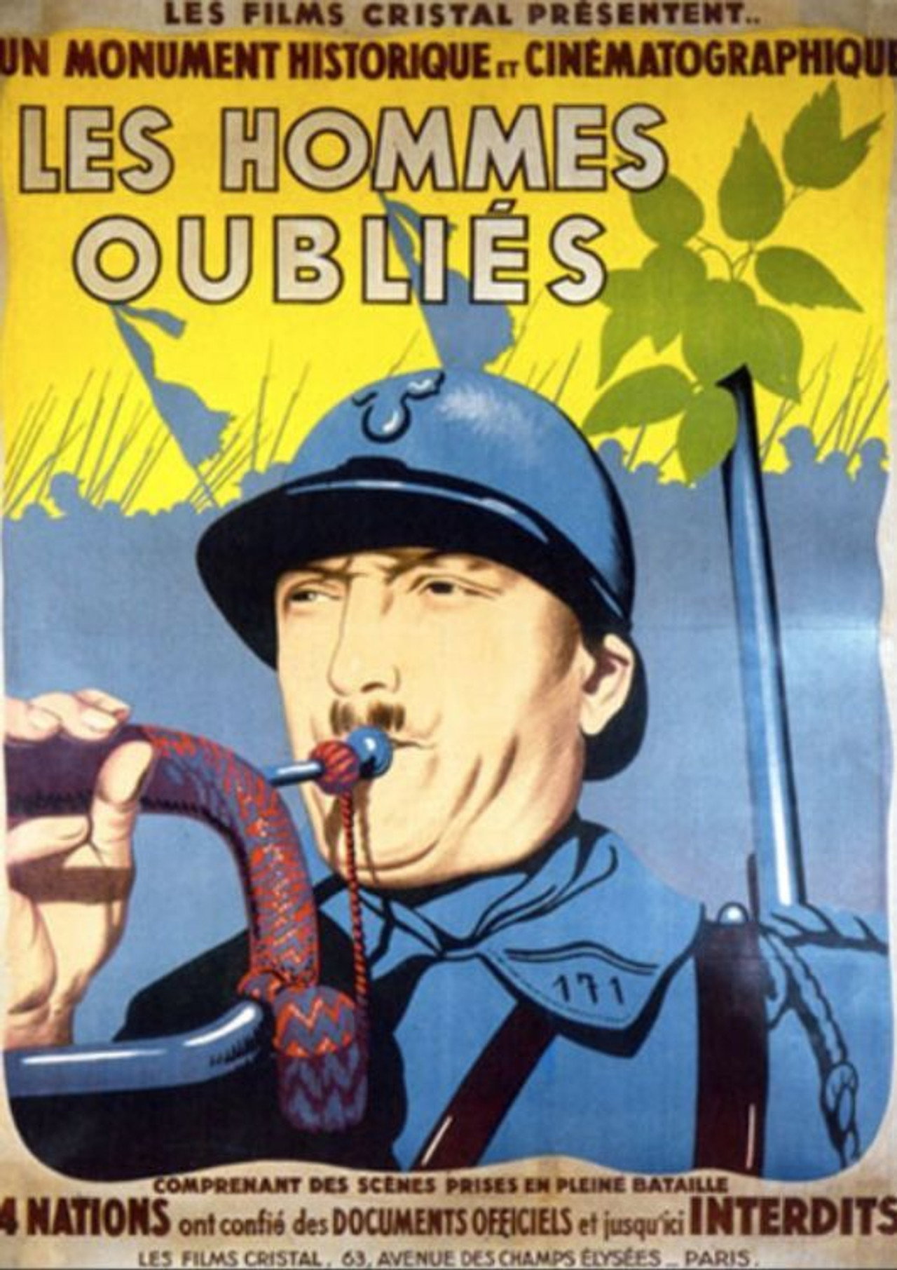 Les hommes oubliés filmaffisch