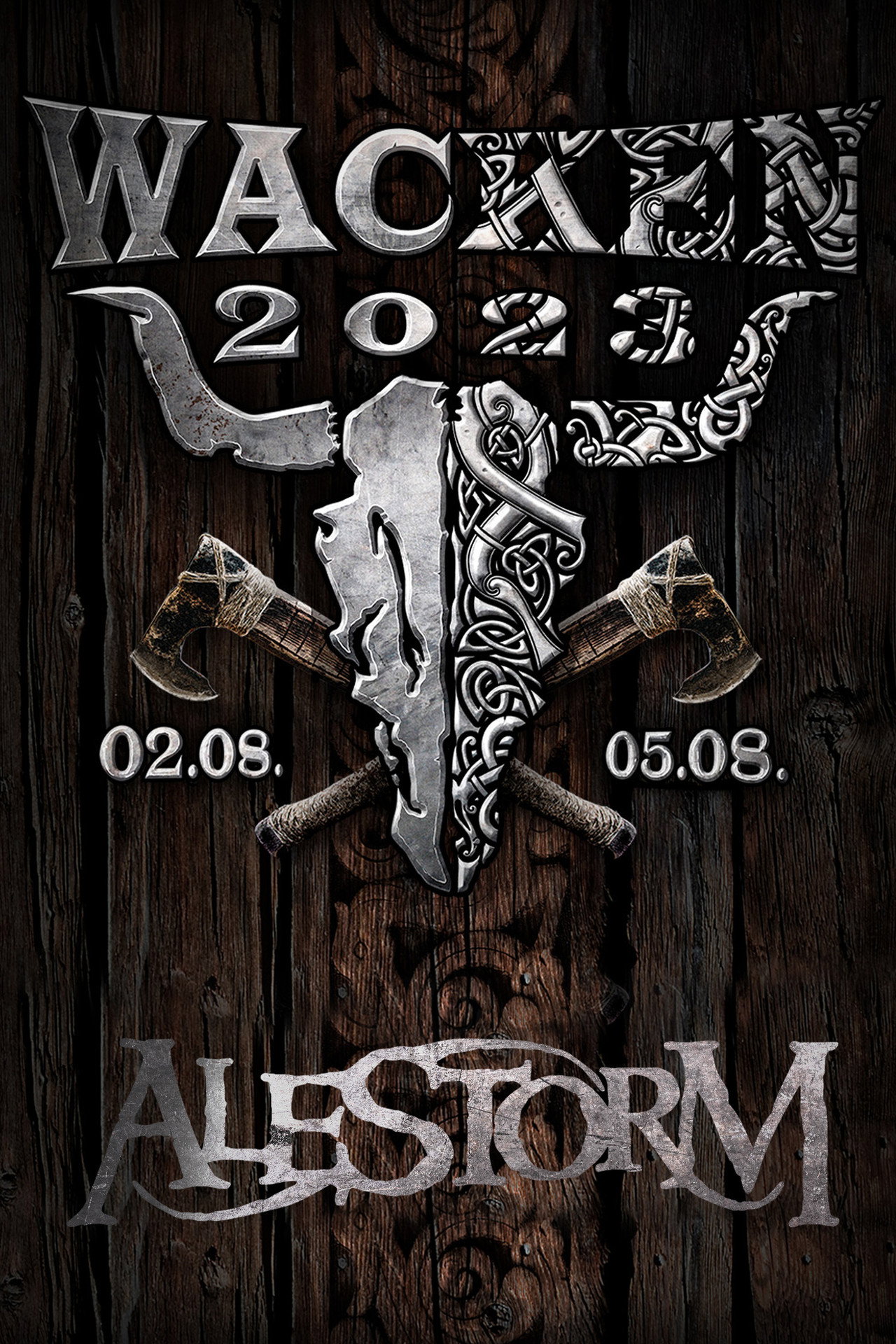 Alestorm - Wacken Open Air Backdrop