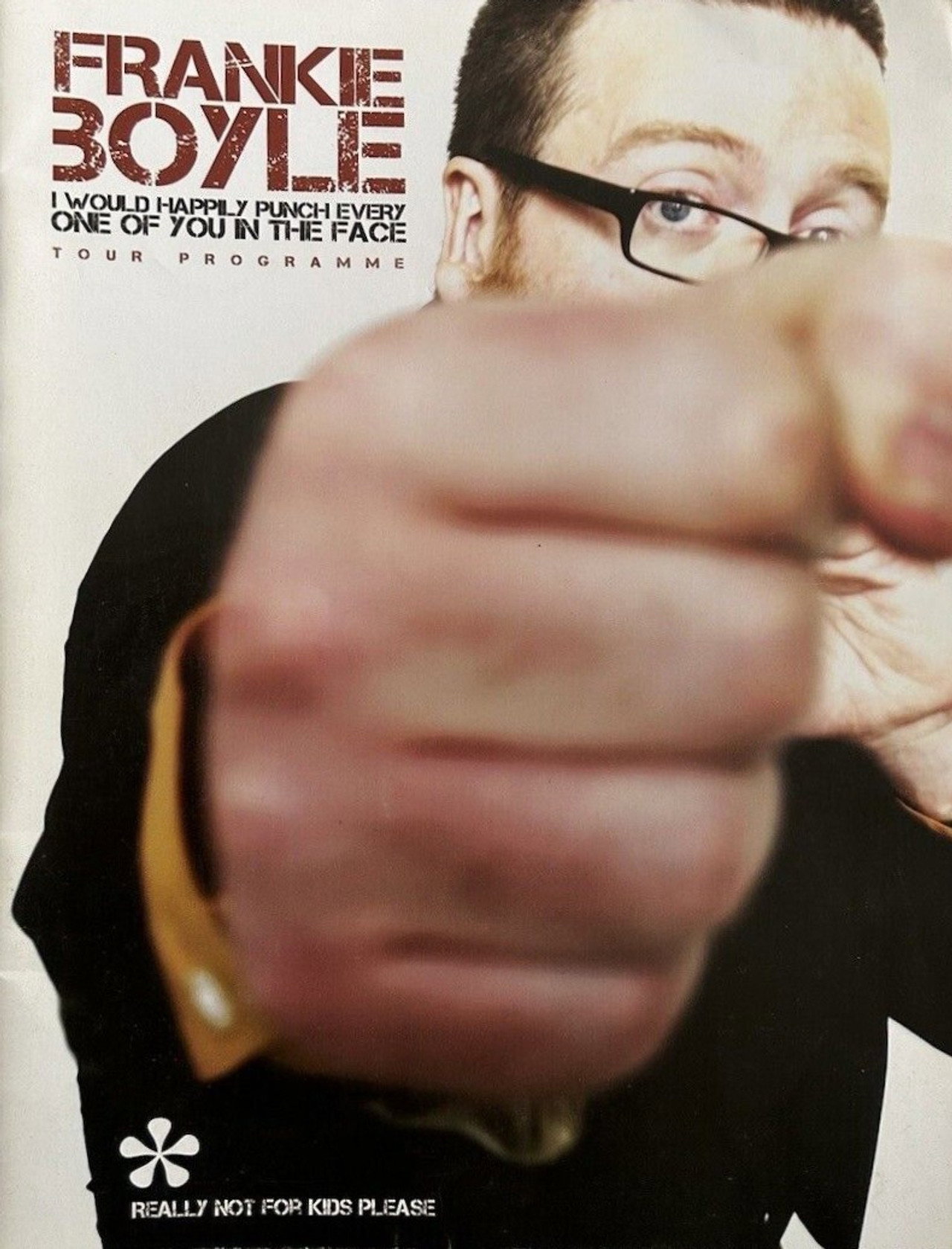 Frankie Boyle - I Would Happily Punch Every One of You in the Face Backdrop