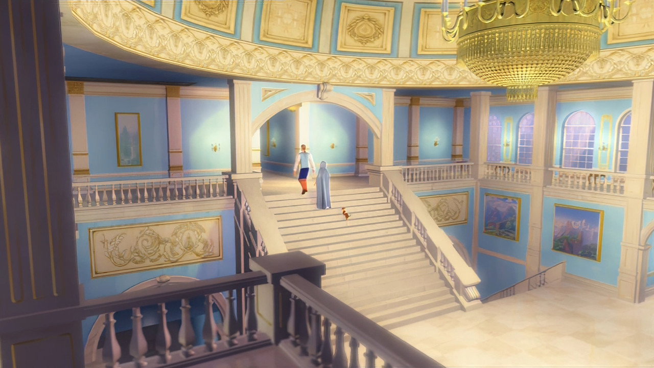 Barbie as The Princess & the Pauper background 25