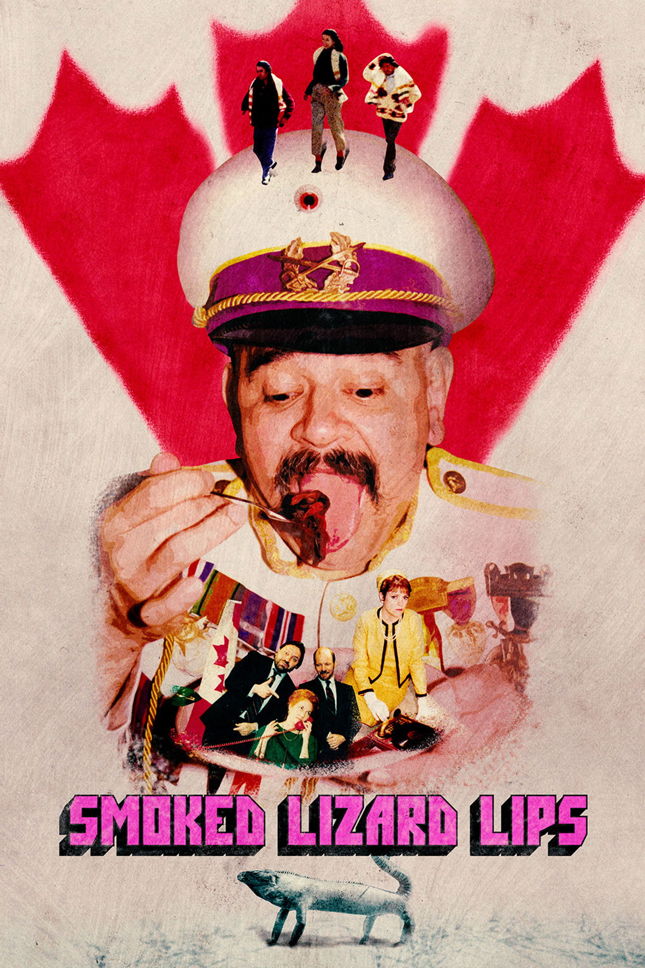 Smoked Lizard Lips Backdrop