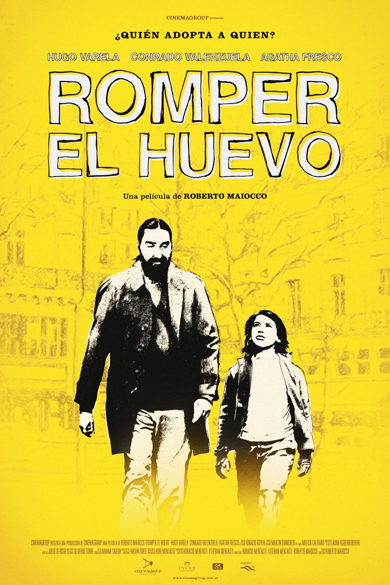 Romper el huevo filmaffisch