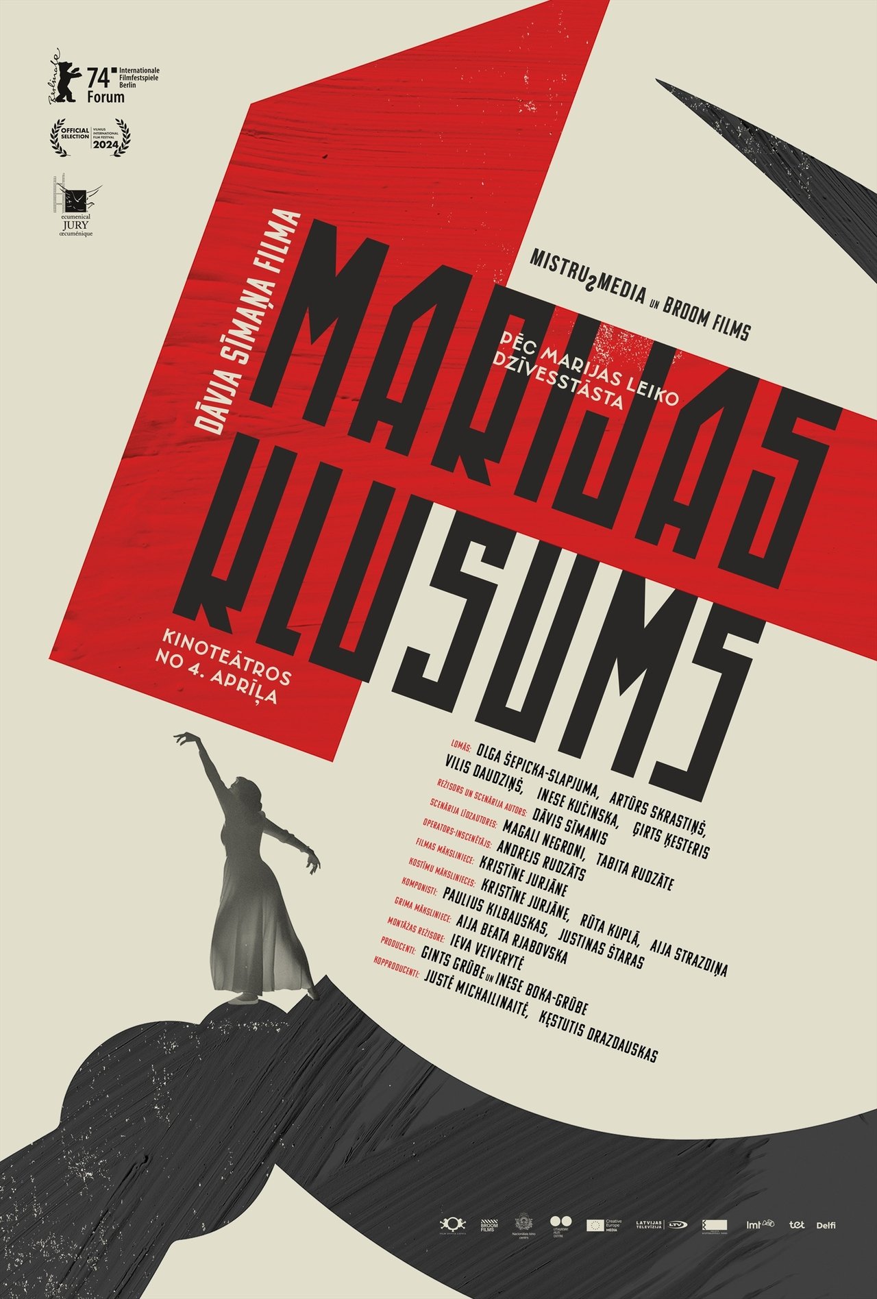 Marijas klusums poster