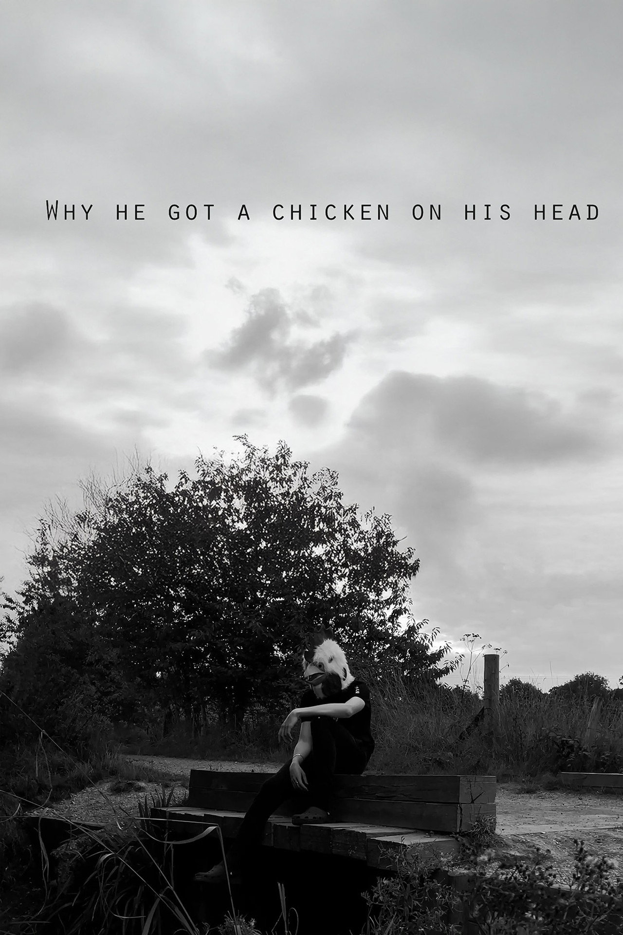 Why he got a chicken on his head? filmaffisch