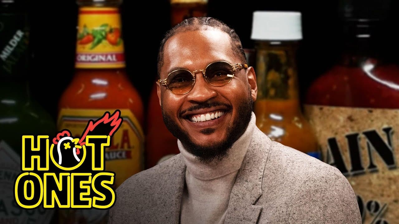 Hot Ones - Season 22 Episode 10 : Carmelo Anthony Goes Hard in the Paint While Eating Spicy Wings