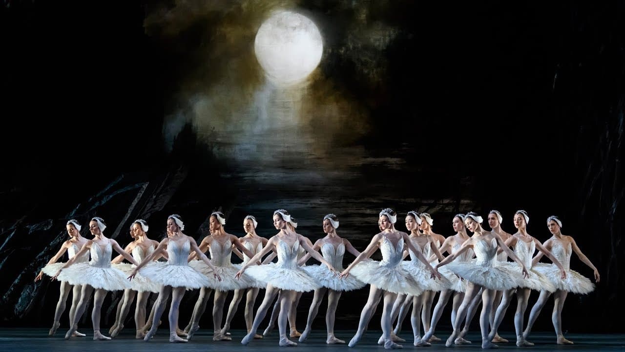 Scen från Swan Lake