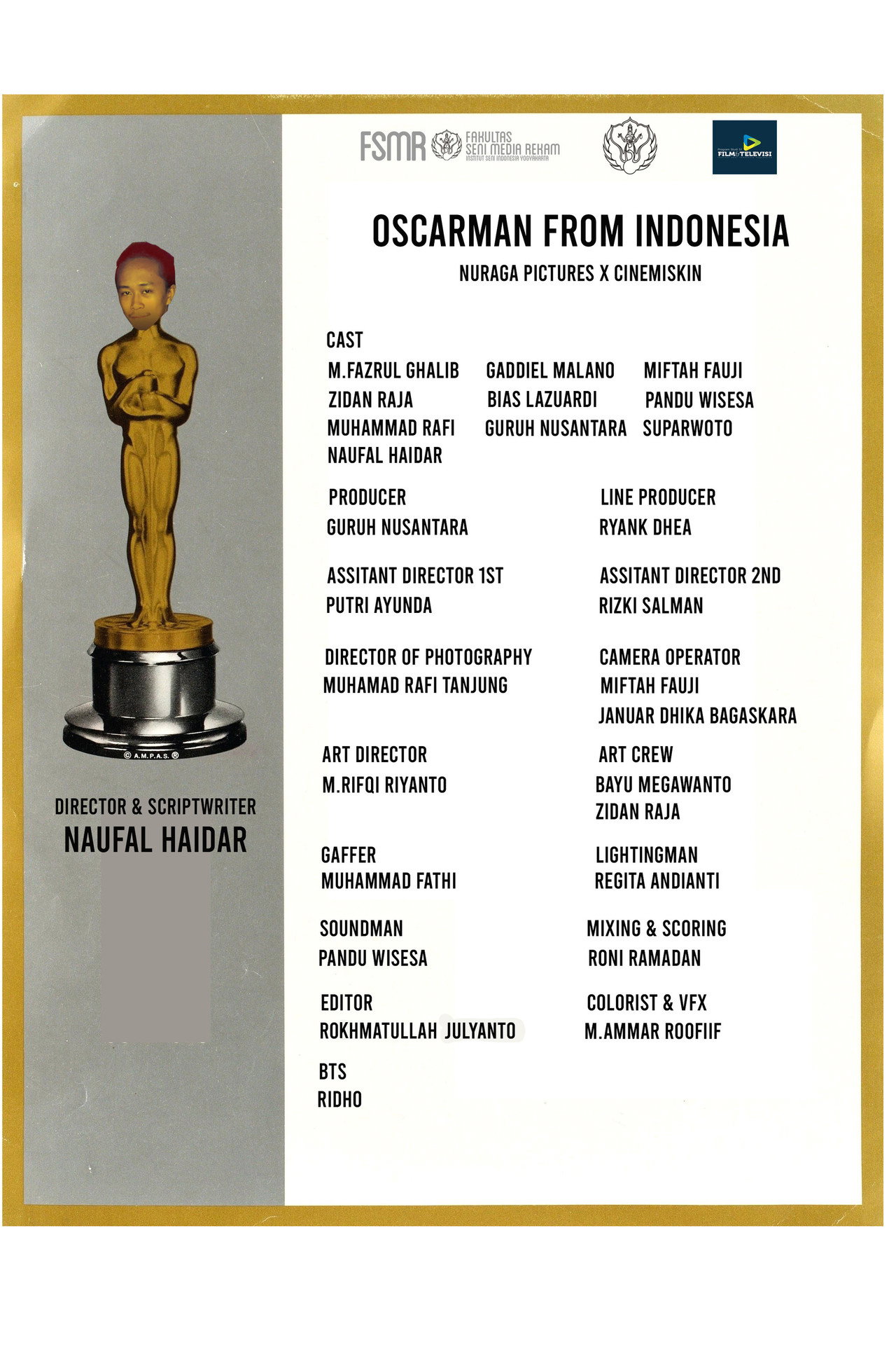 Oscarman From Indonesia
