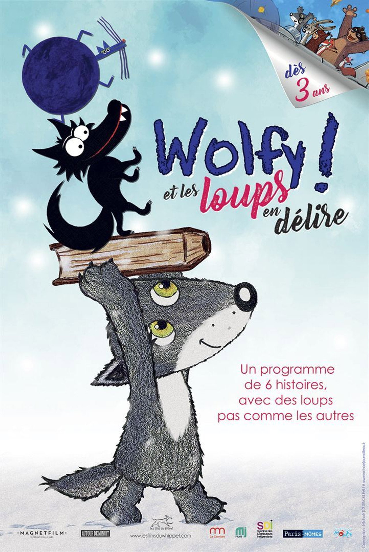 Wolfy ! Et les loups en délire filmaffisch