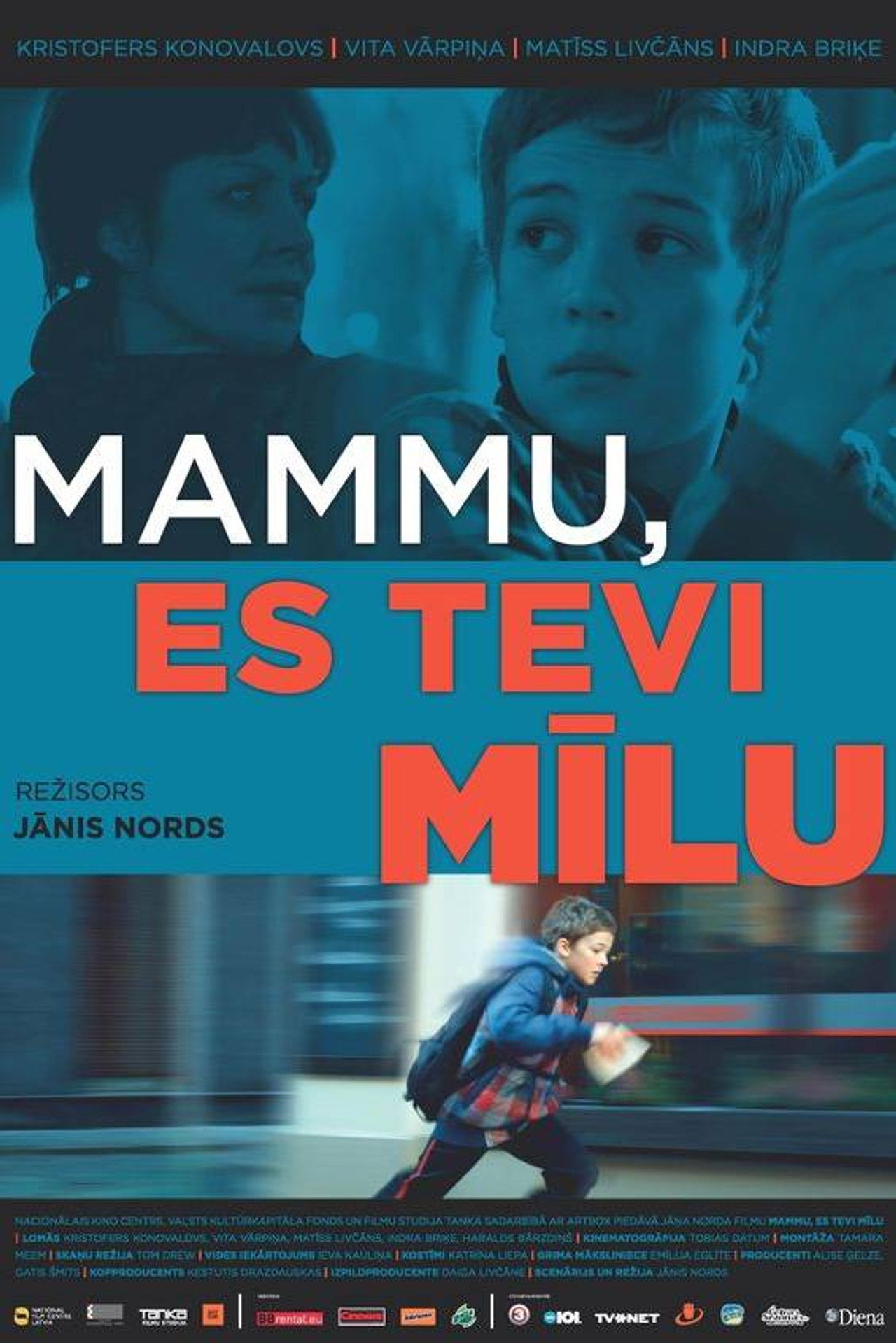 Mammu, es tevi mīlu filmaffisch