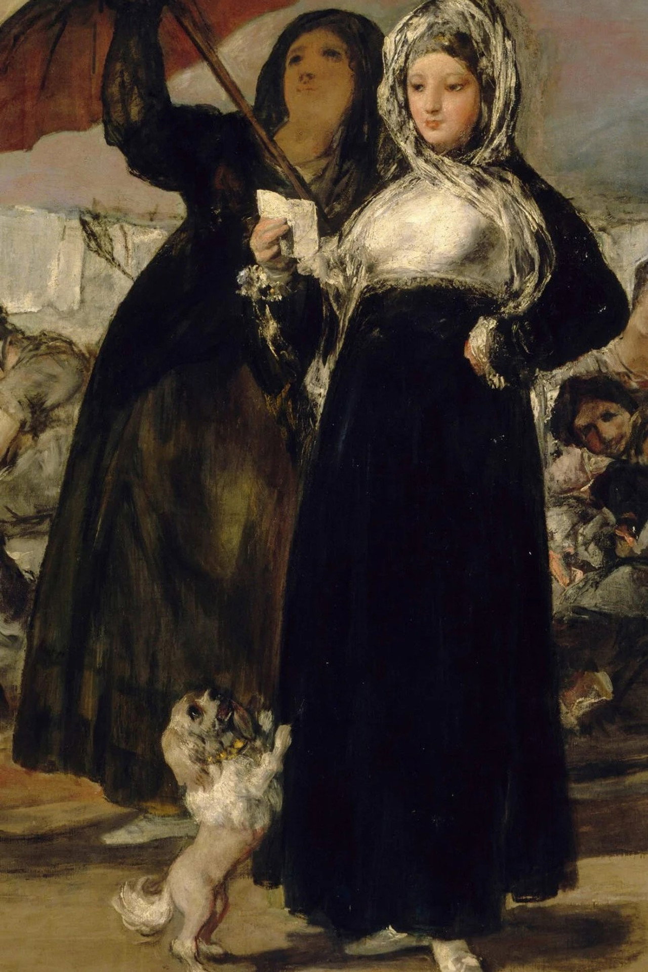 Francisco de Goya « La Lettre, la Flèche et le Balai »
