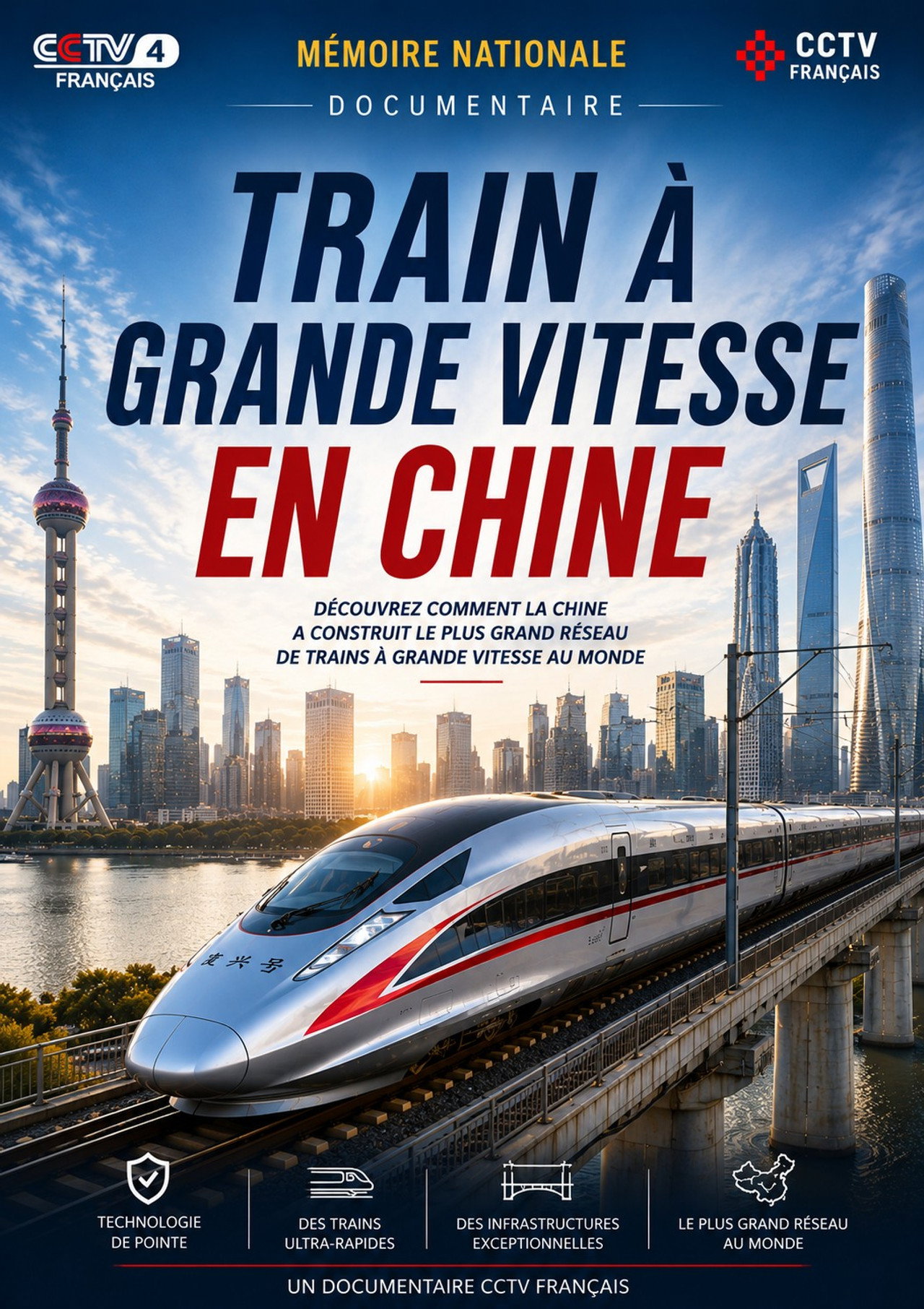 Train à Grande Vitesse en Chine