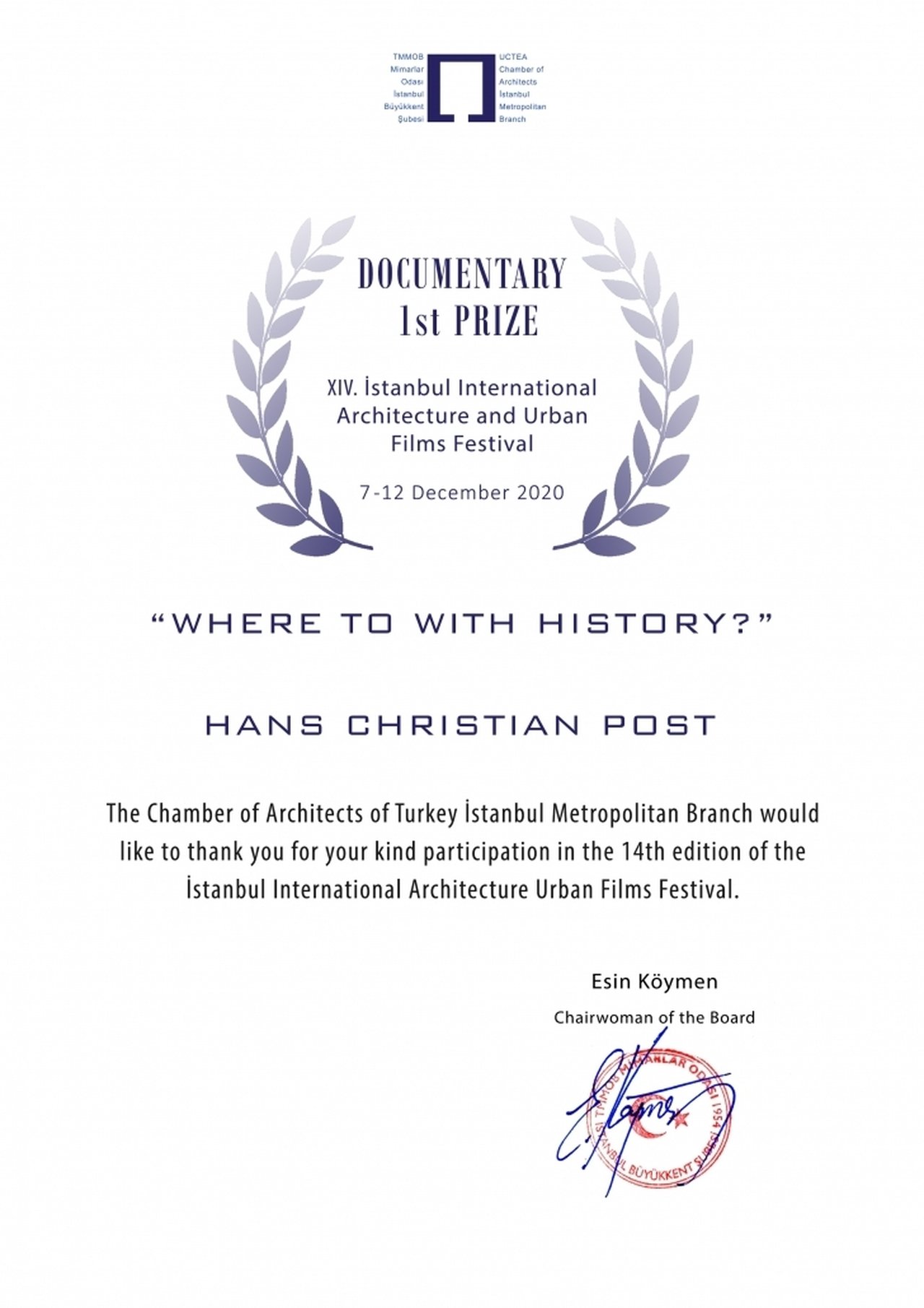 Where to with History? Where to with History?
