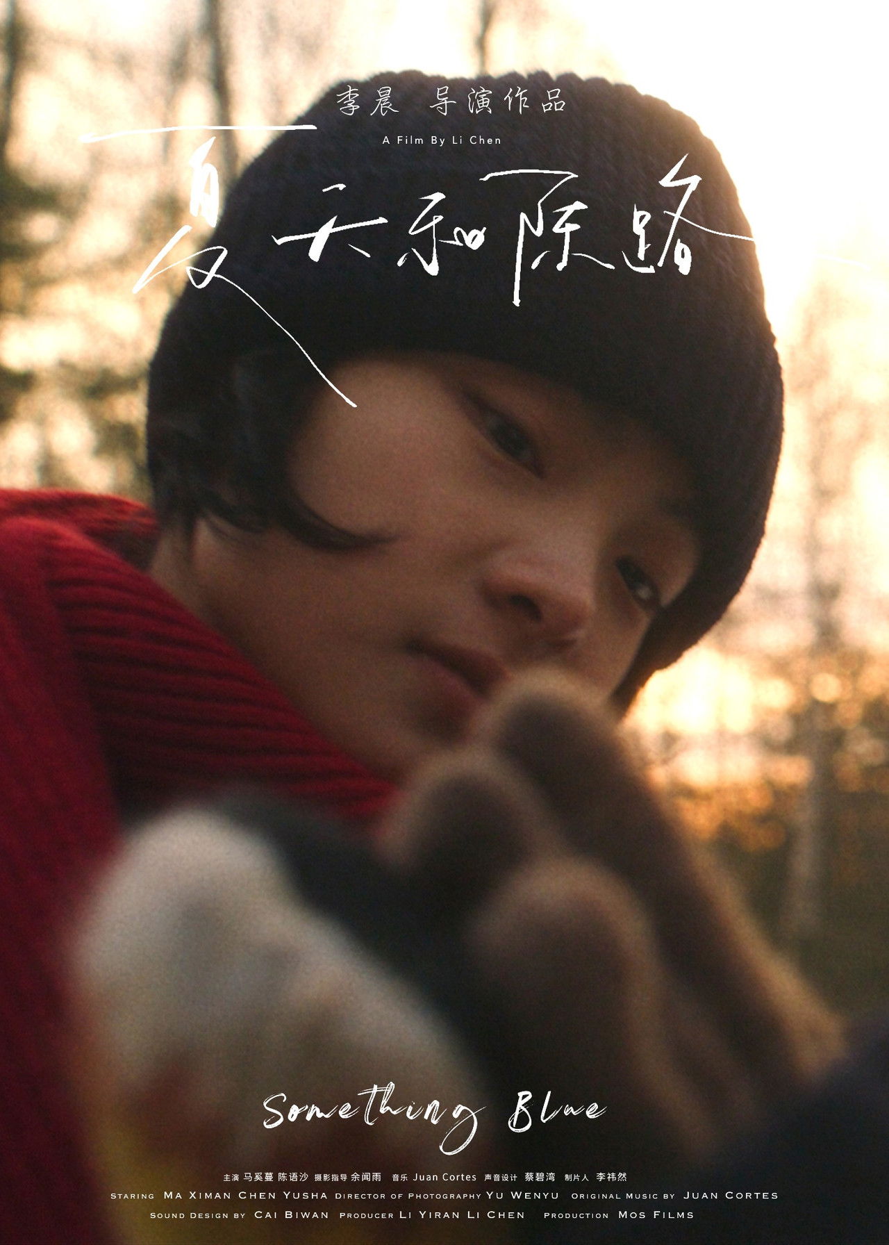 Something Blue Backdrop