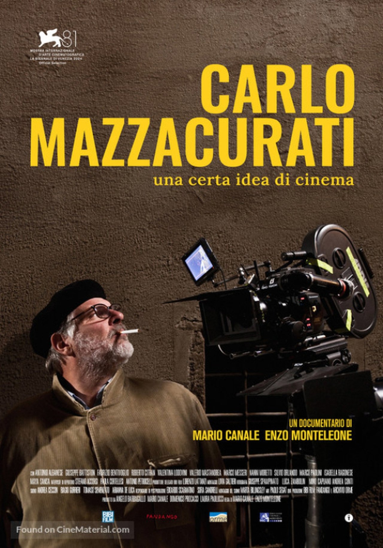مشاهدة فيلم Carlo Mazzacurati - A Certain Idea of Cinema مترجم بدون اعلانات - بوستر