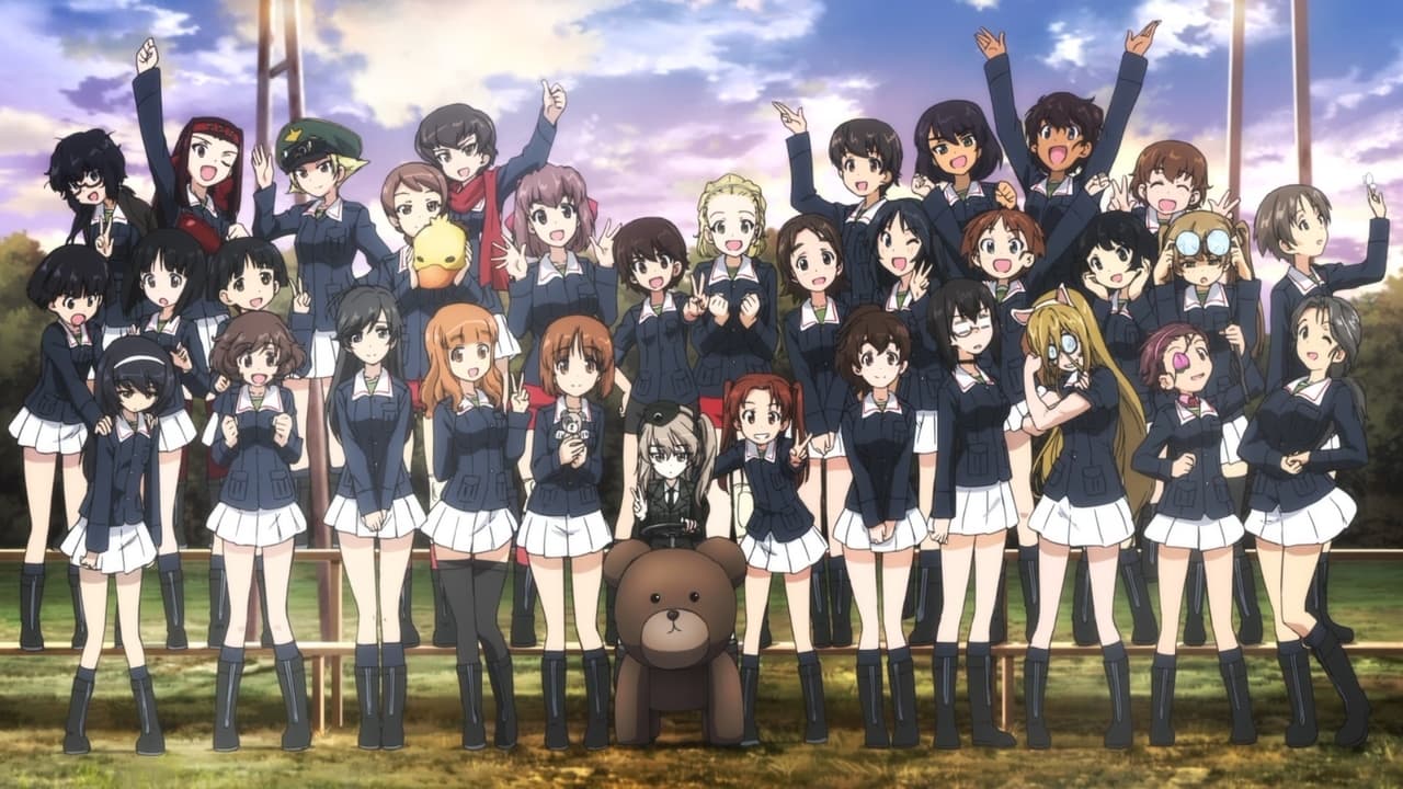 Scen från Girls und Panzer der Film Special: Arisu War!