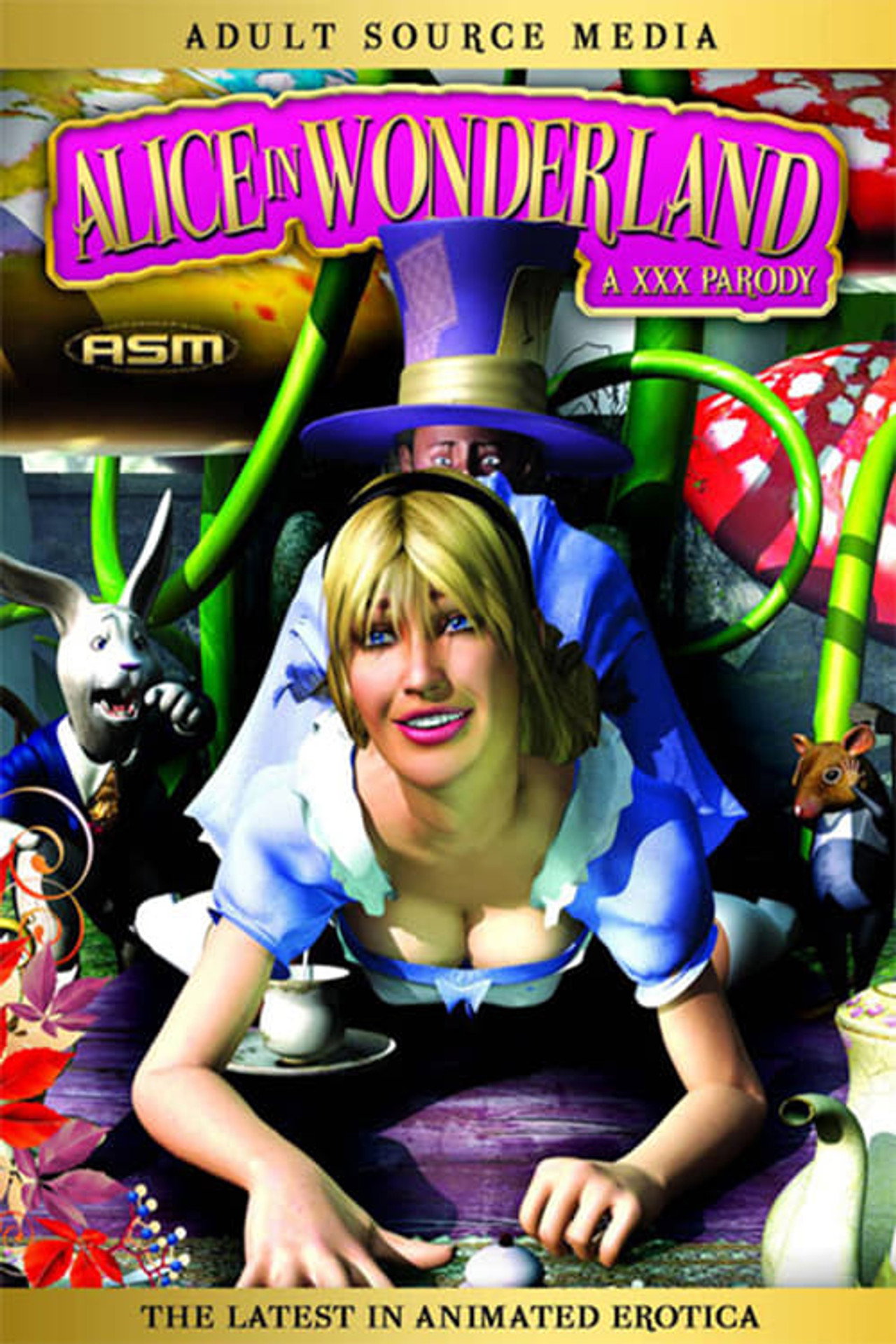 Alice in Wonderland: A XXX Animation Parody filmaffisch