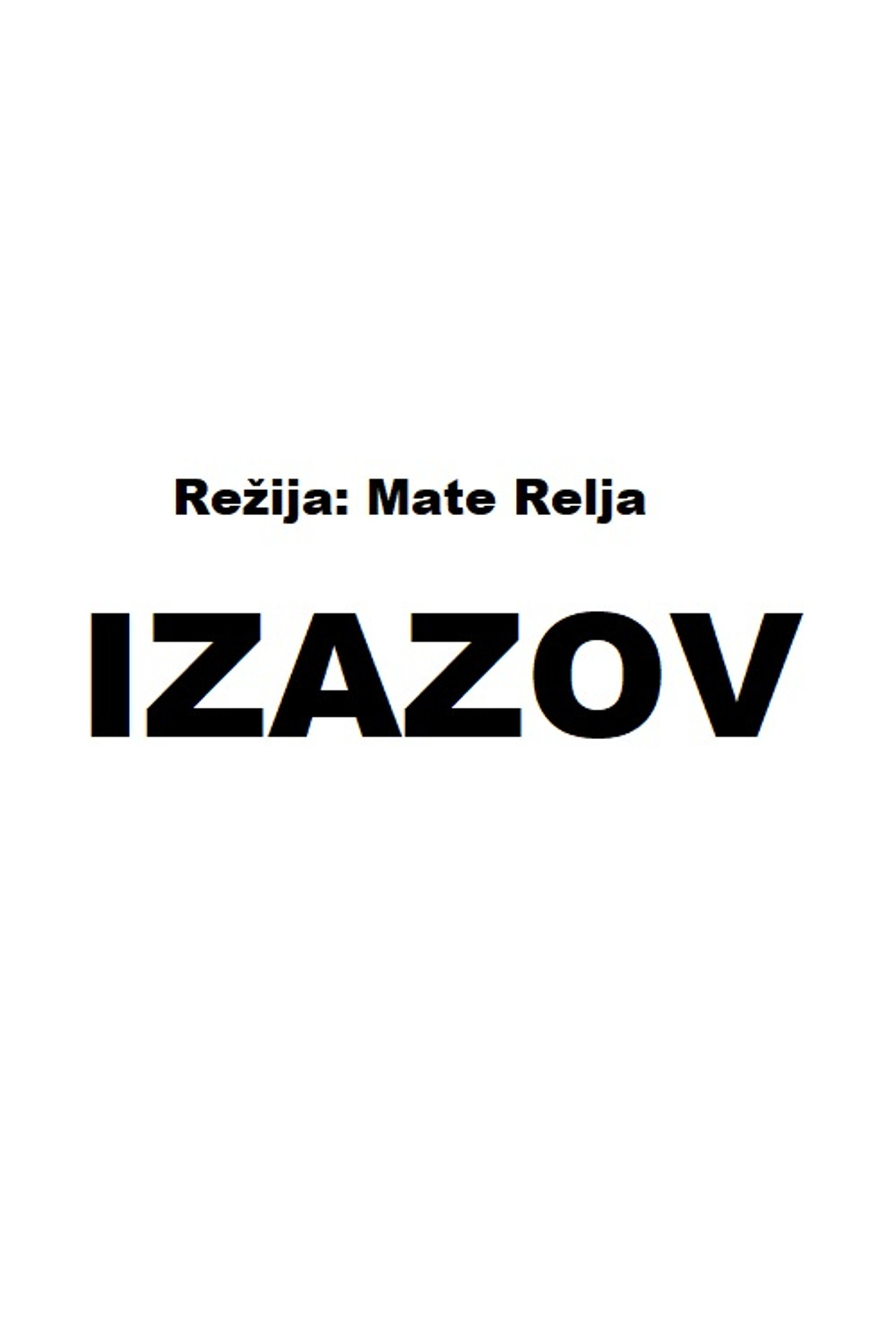 Izazov filmaffisch