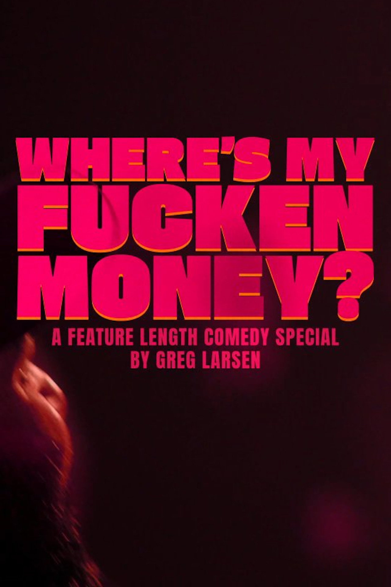 Greg Larsen: Where's My Fucken Money? filmaffisch