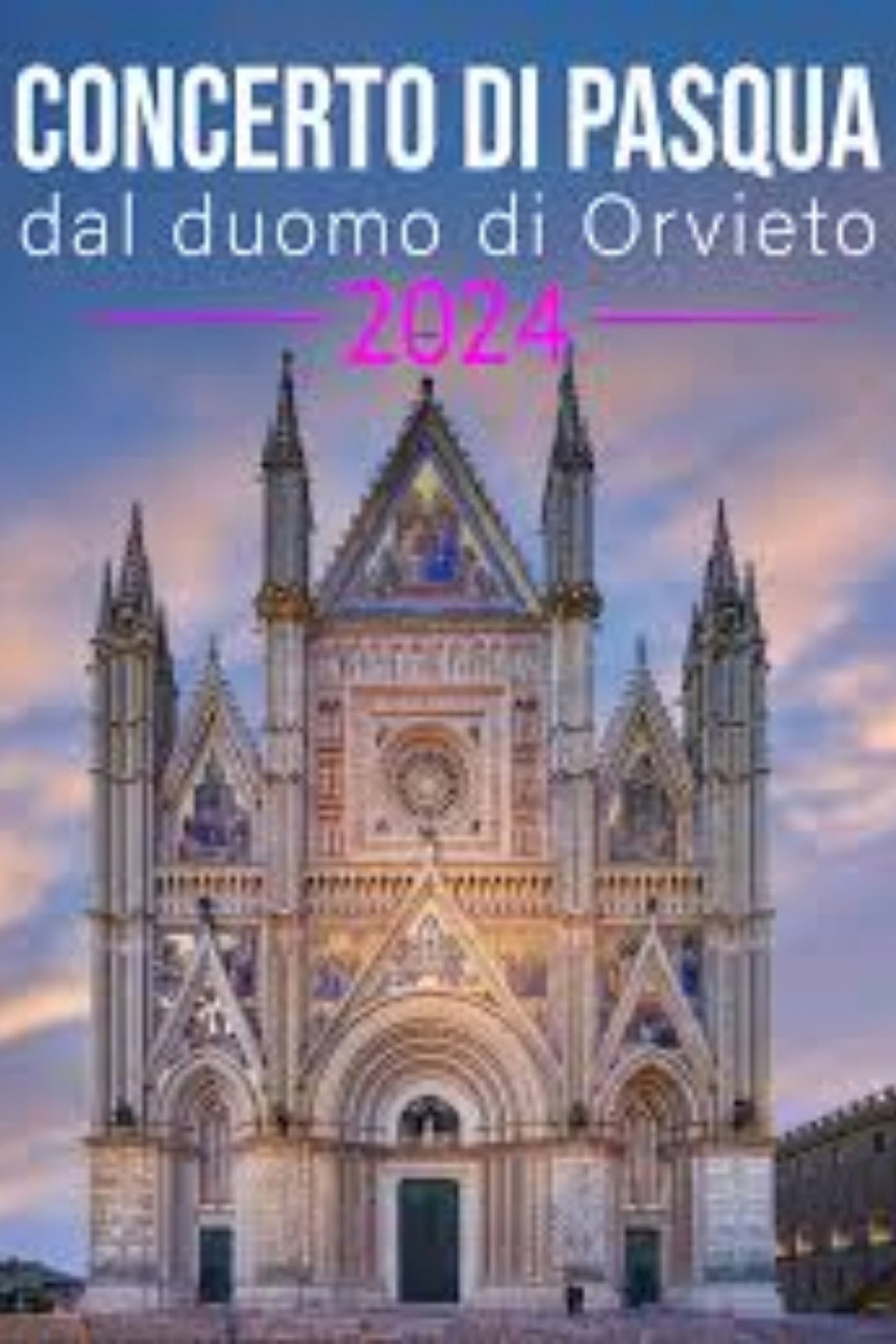 Concerto di Pasqua dal Duomo di Orvieto 2024 Backdrop