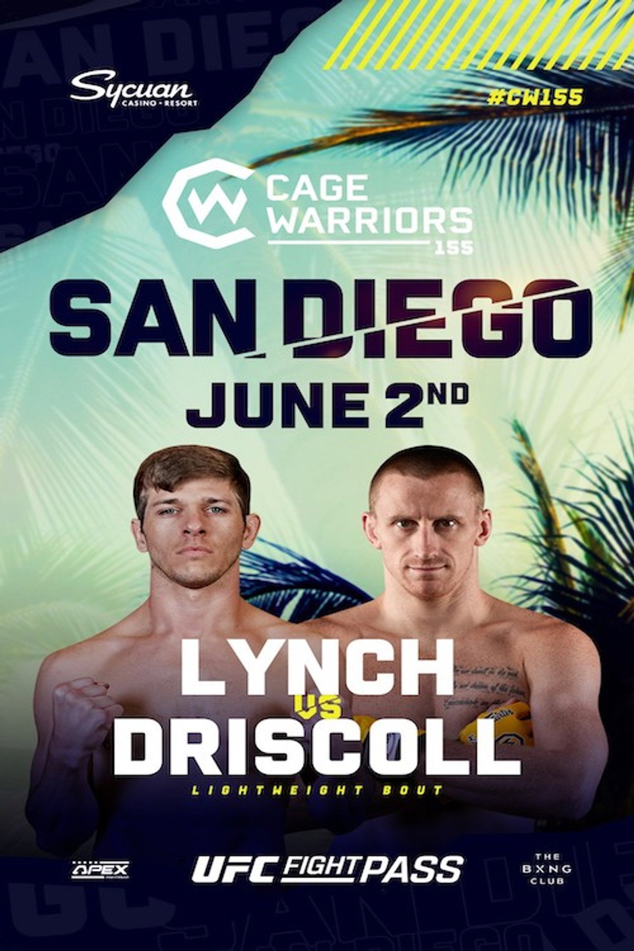 Cage Warriors 155: San Diego filmaffisch