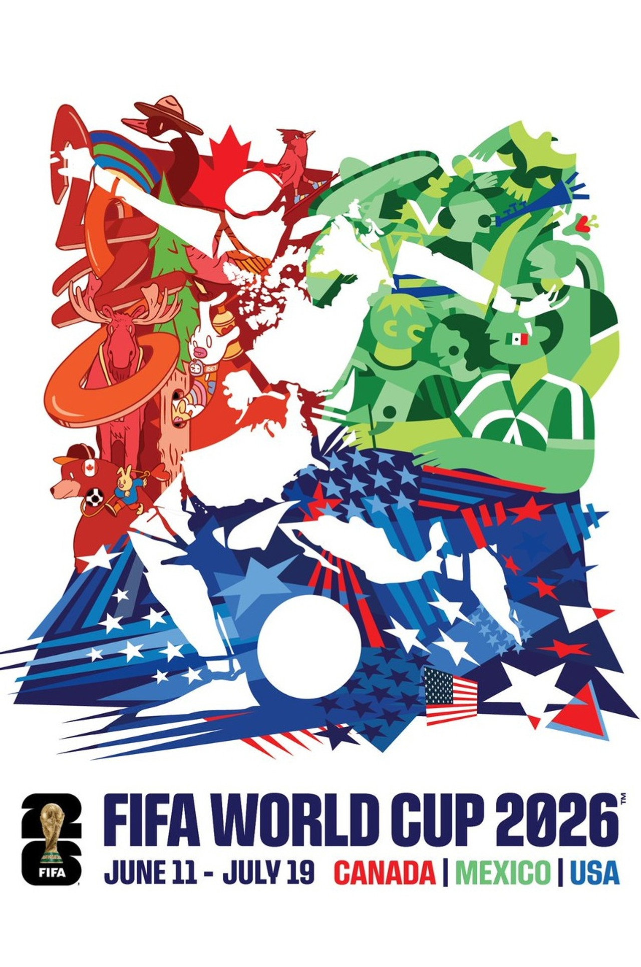 2026 FIFA World Cup affisch
