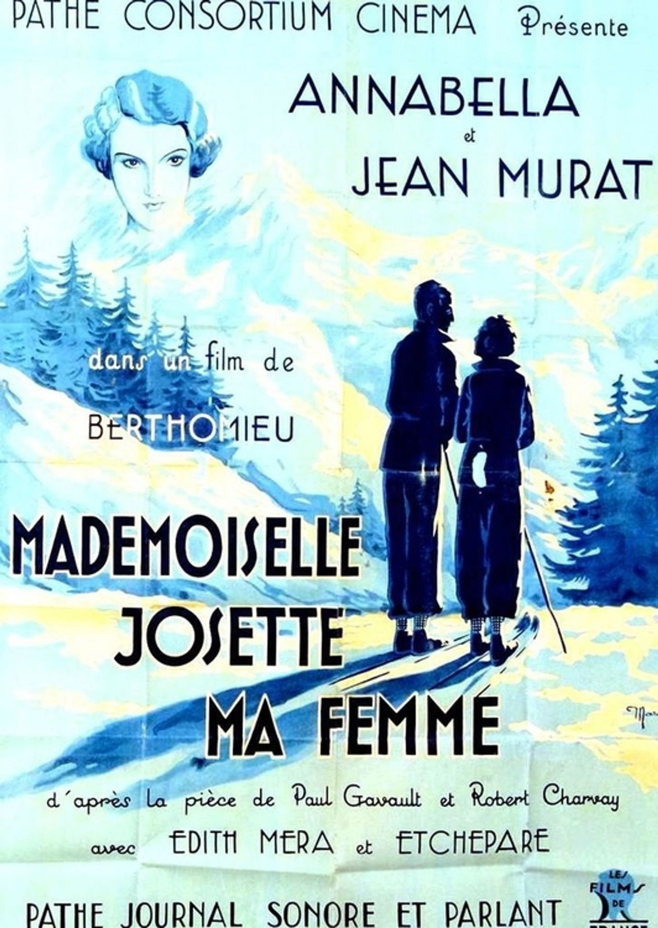 Mademoiselle Josette, ma femme Backdrop
