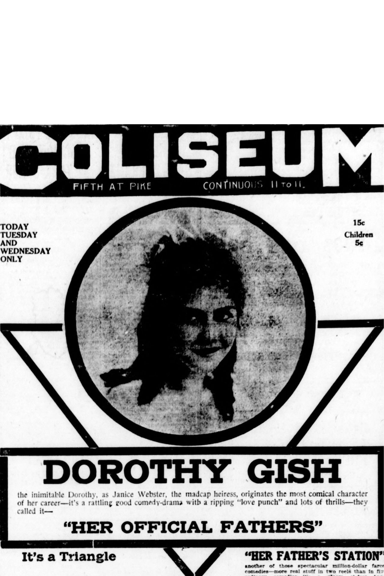 Her Official Fathers Backdrop