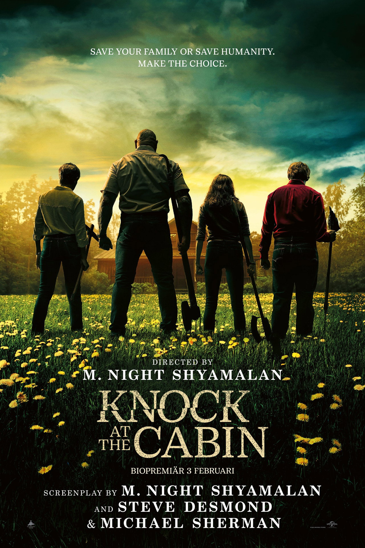 Knock at the Cabin filmaffisch