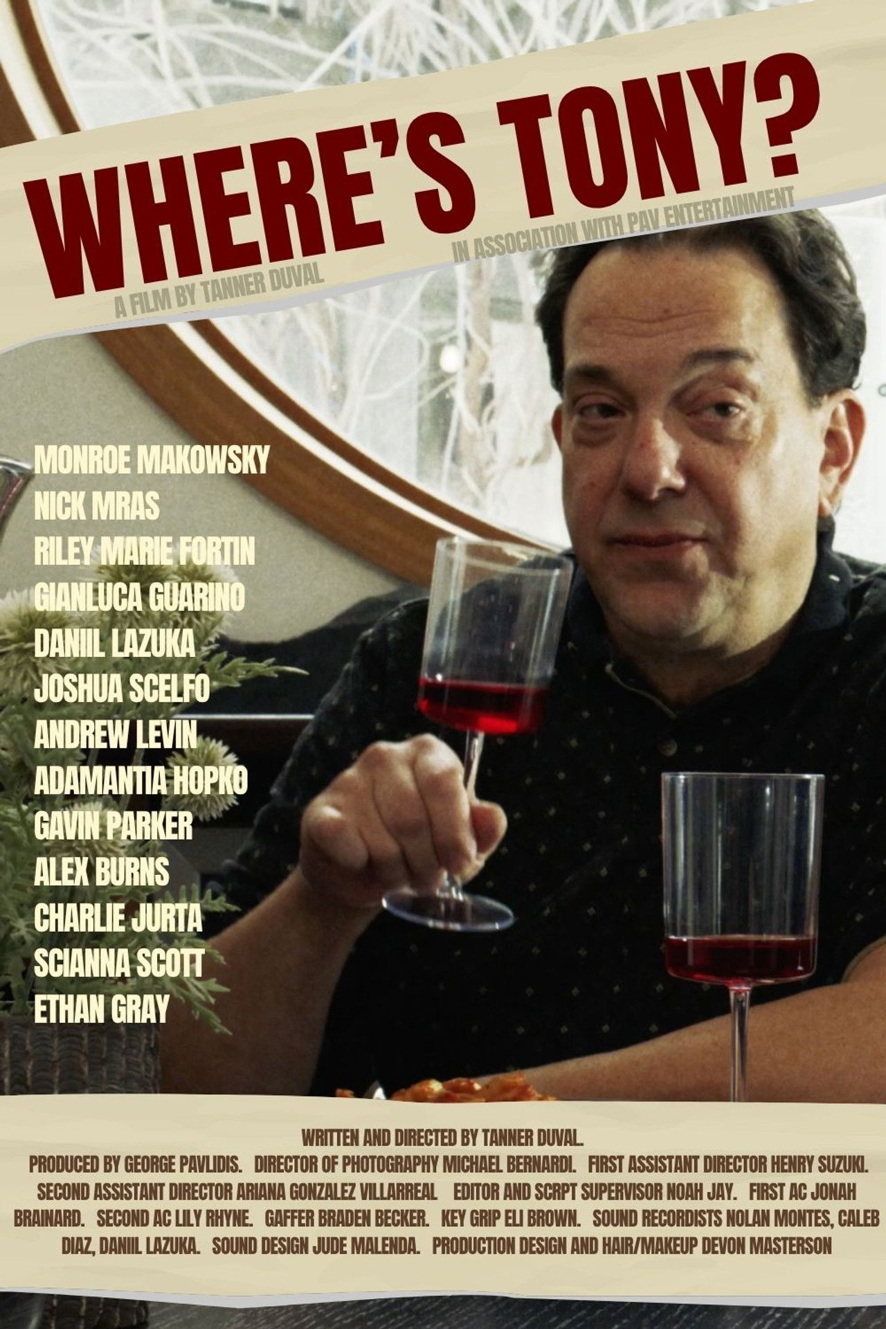 Where’s Tony? Backdrop