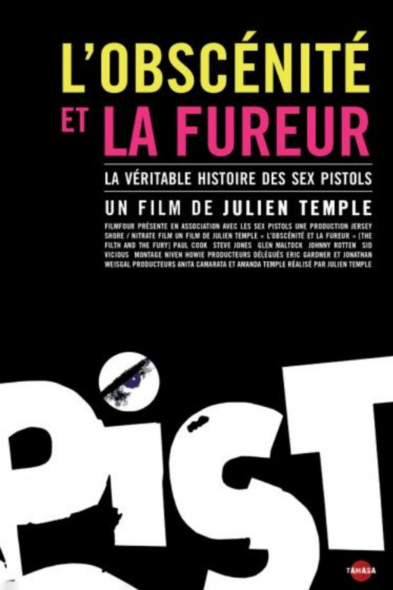 L’Obscénité et la fureur poster