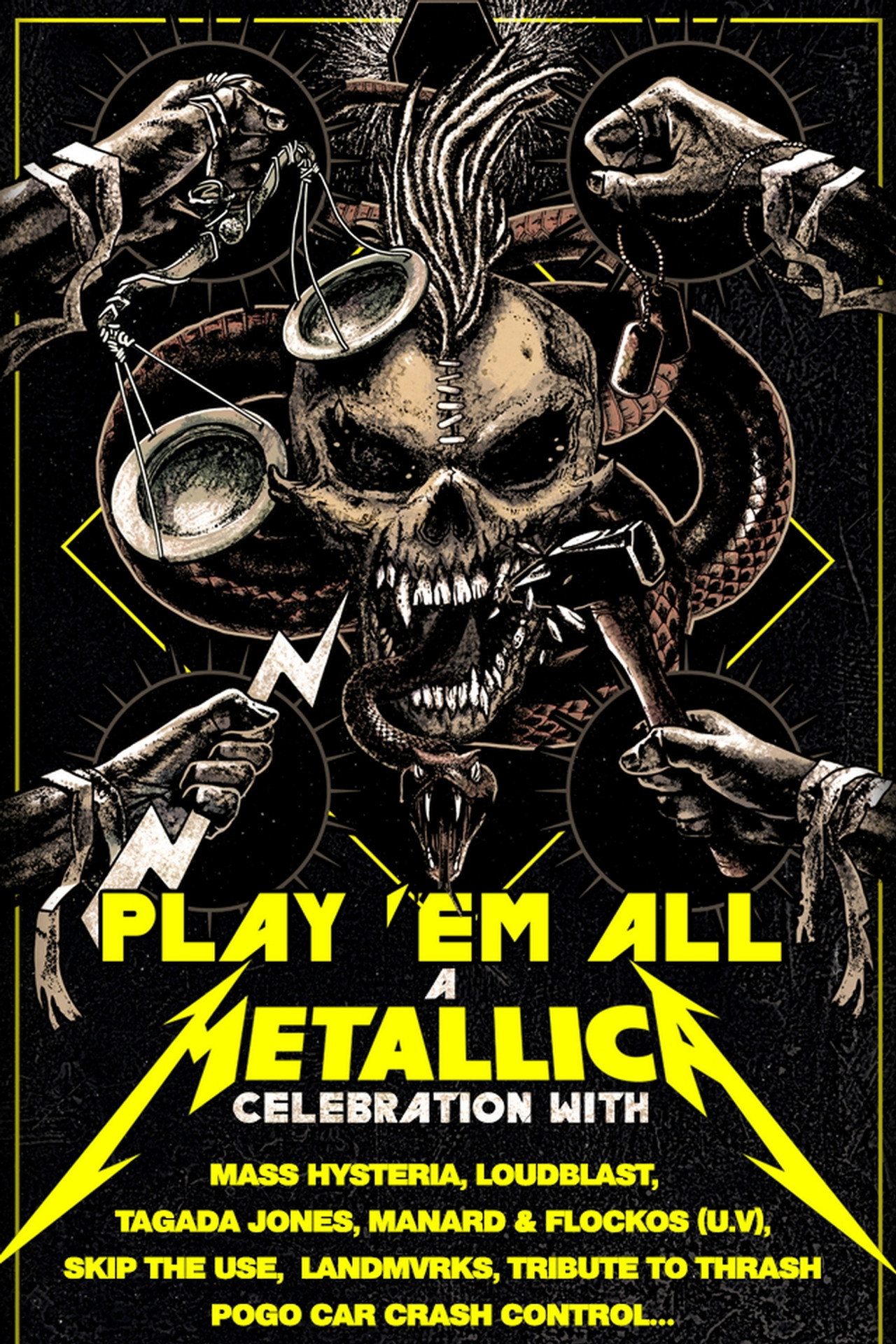 Play 'Em All: A Metallica Celebration (Paris, France - May 18, 2023) filmaffisch