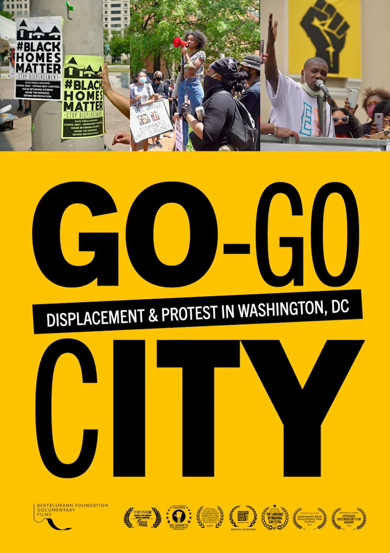 Go-Go City: Displacement & Protest in Washington, DC poster