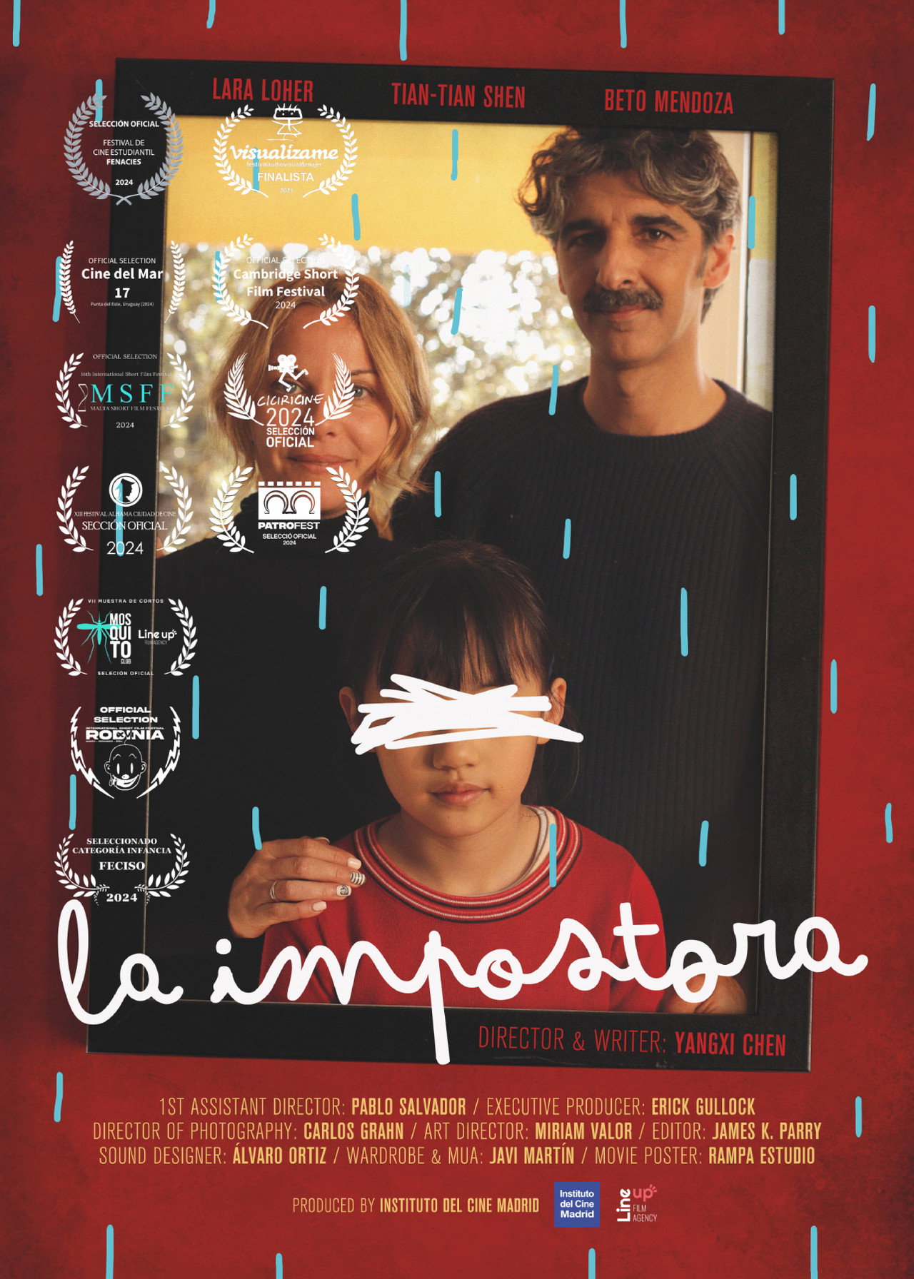 La impostora filmaffisch