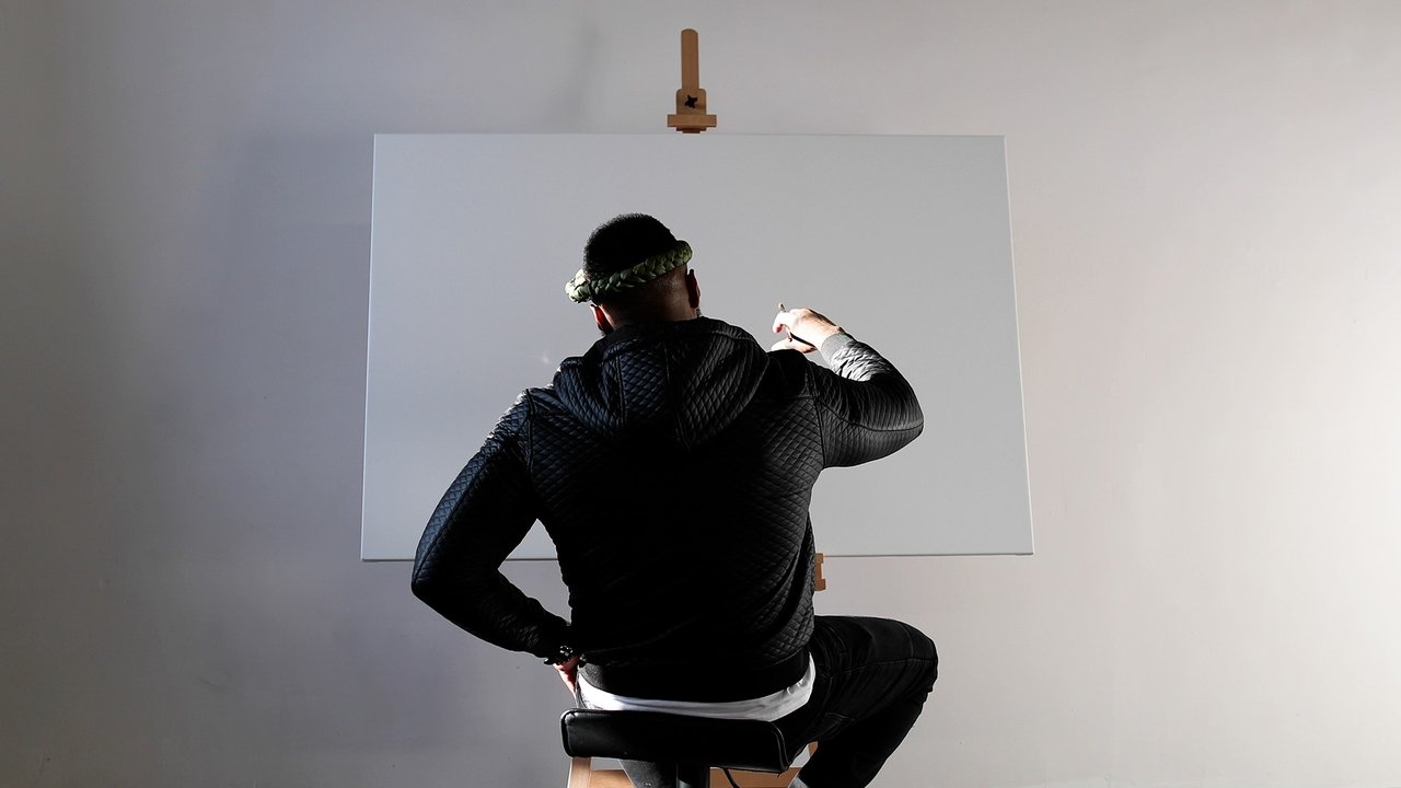 Blind Eye Artist backdrop