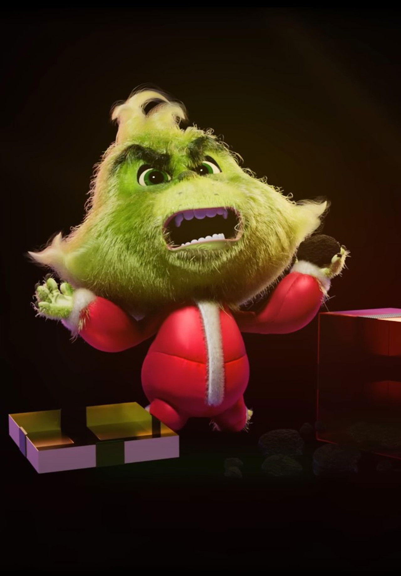 The Crisis at Christmas HQ Backdrop