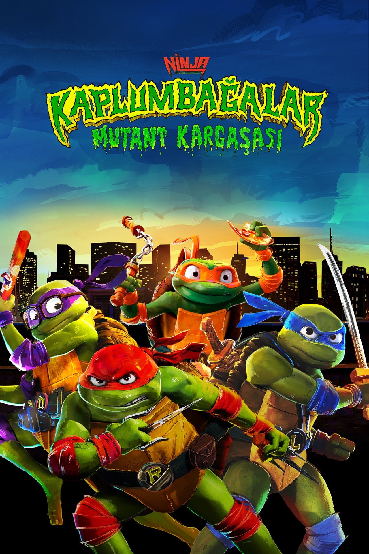 Ninja Kaplumbağalar: Mutant Kargaşası Poster