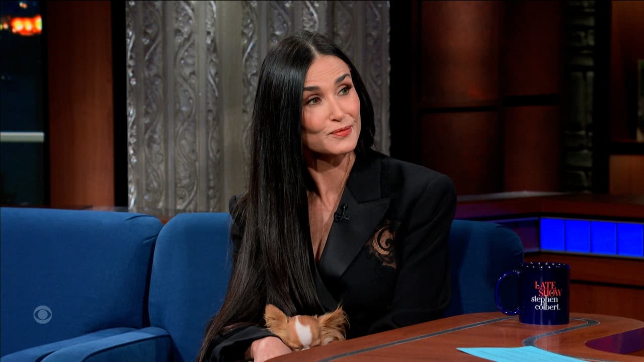 The Late Show with Stephen Colbert - Season 9 Episode 46 : 1/31/24 (Demi Moore, Paul Walter Hauser)