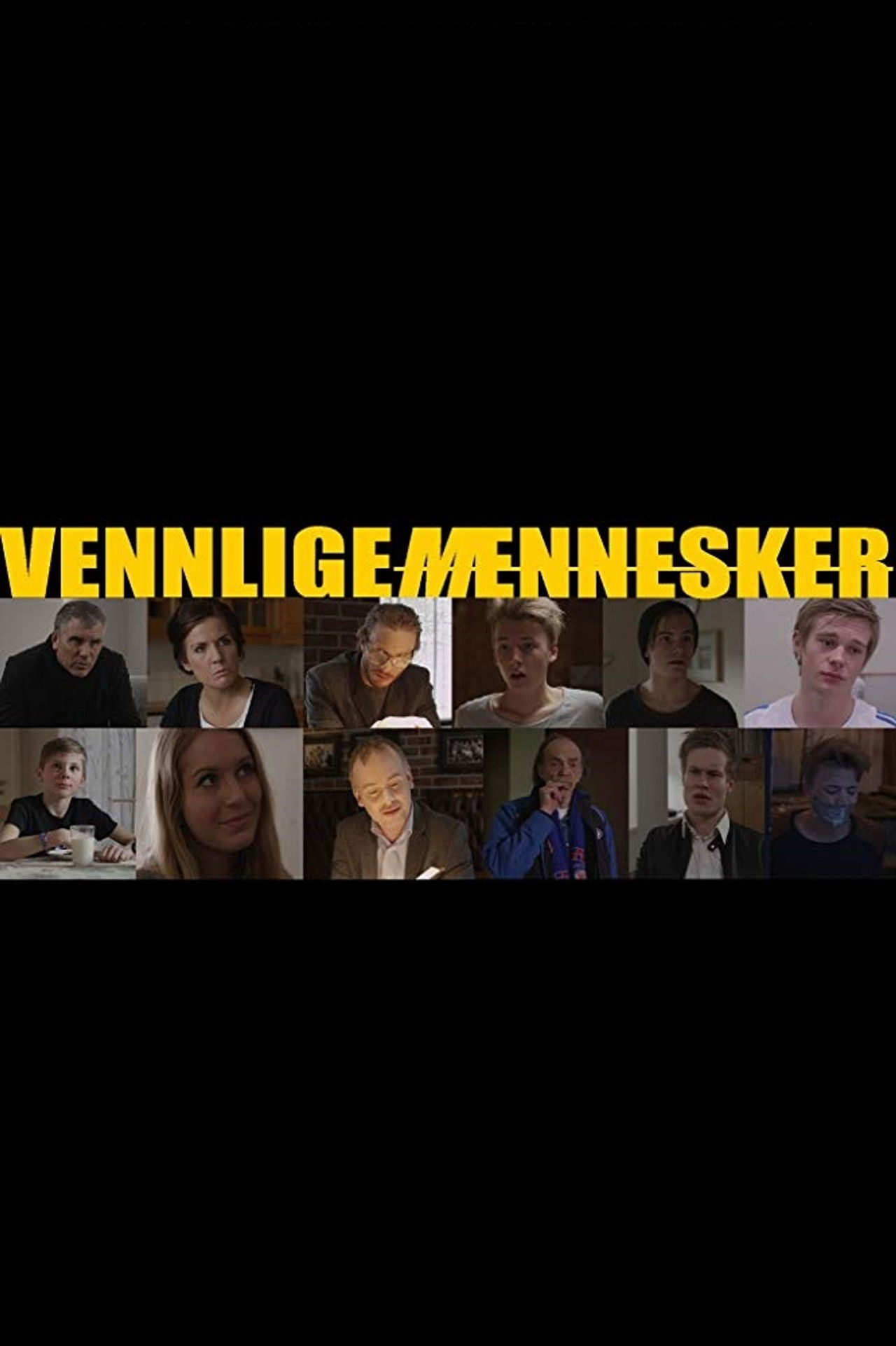 Vennlige mennesker Backdrop